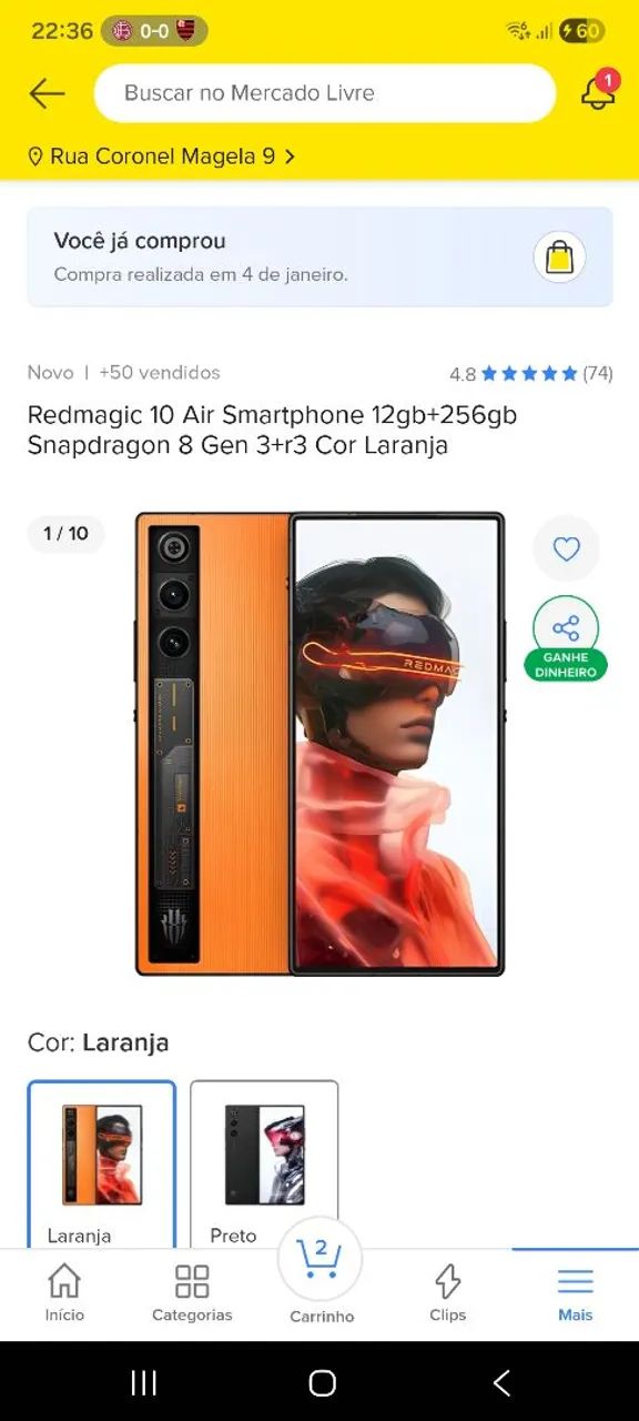 Celular redmagic 