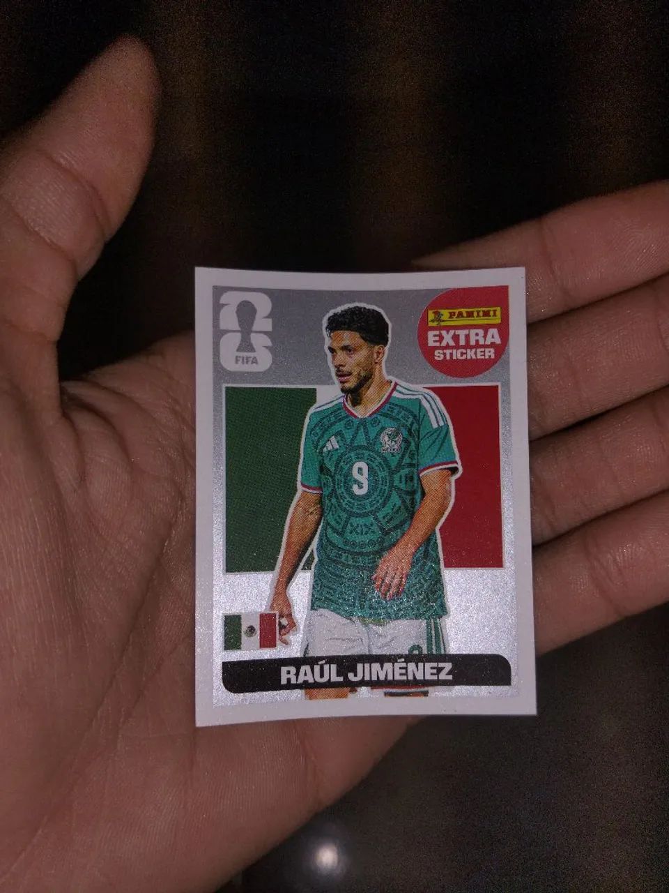 Figurinha legend RAÚL JIMÉNEZ PRATA