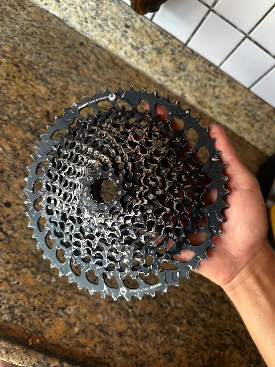 K7 é corrente sram gx lunar 12v xd 10x52d - Acessórios de Ciclismo