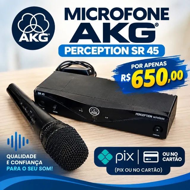 Microfones sem fio AKG LYCO 