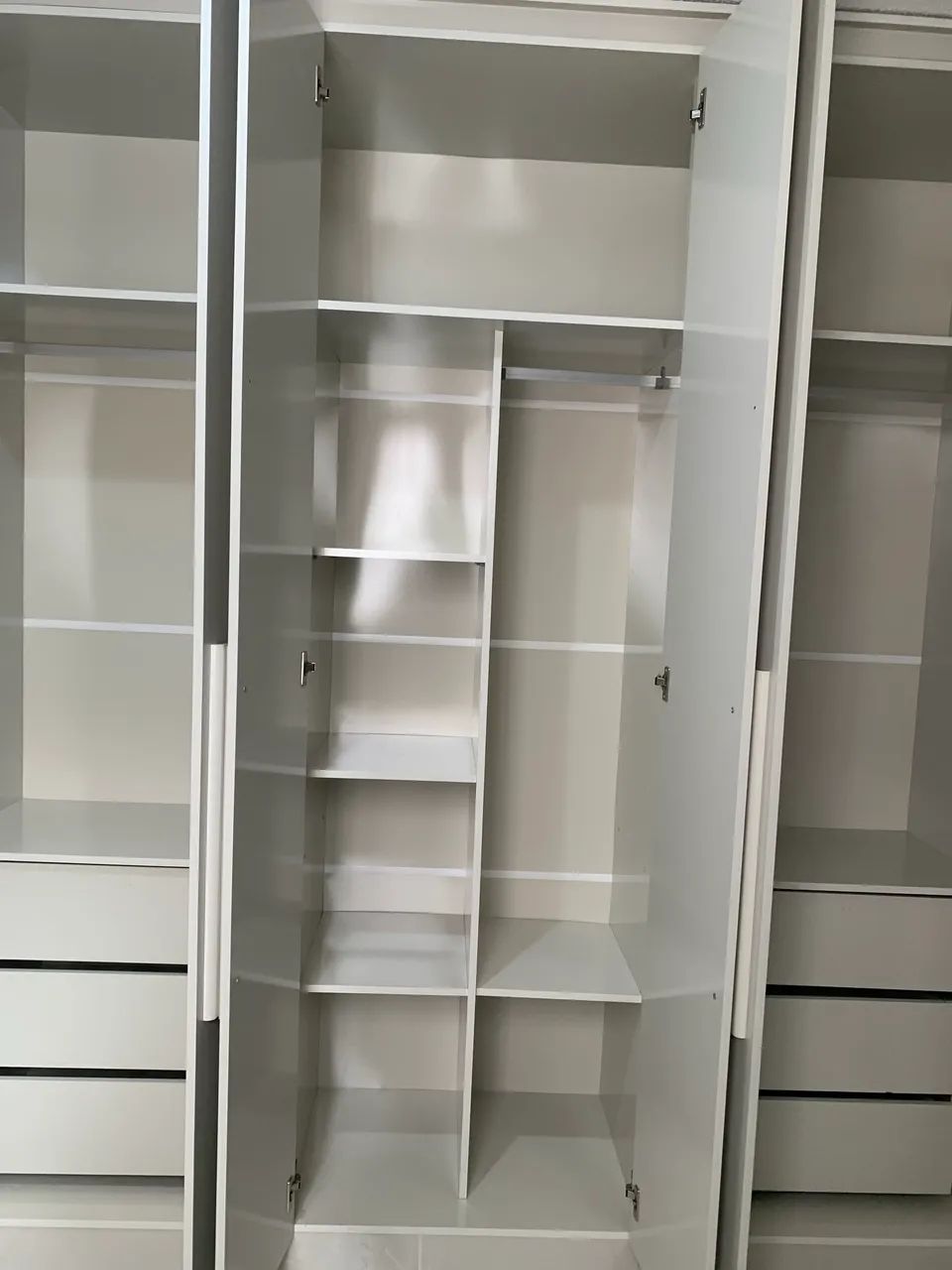 Guarda Roupa Casal Grande com Espelho  - Foto 4