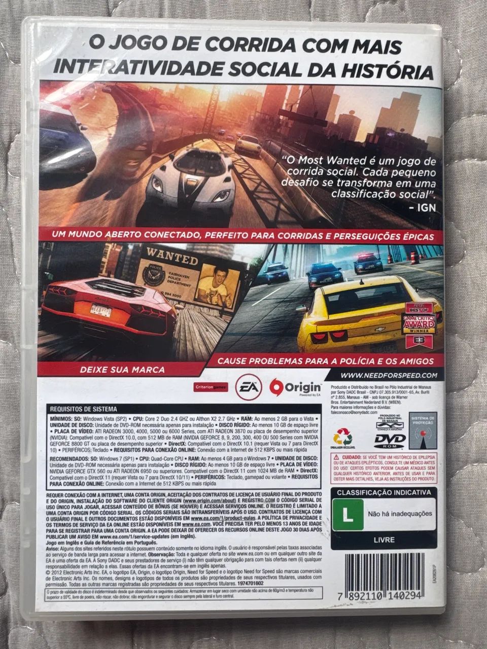 Jogo PC Need For Speed Most Wanted - Foto 3