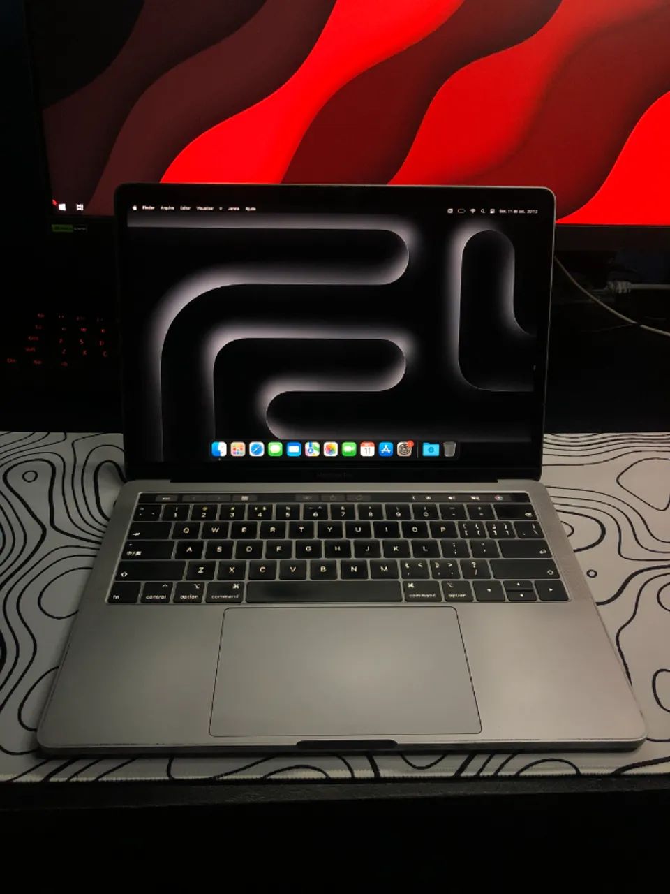 Macbook Pro A1989 13 Polegadas 8gb ssd 256 i4