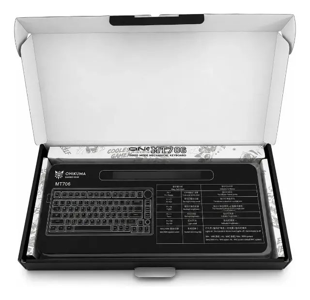 Teclado Mecânico Onikuma Mt706 - Foto 5