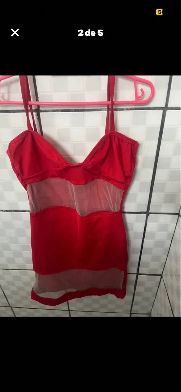 Vestido vermelho  - Foto 4