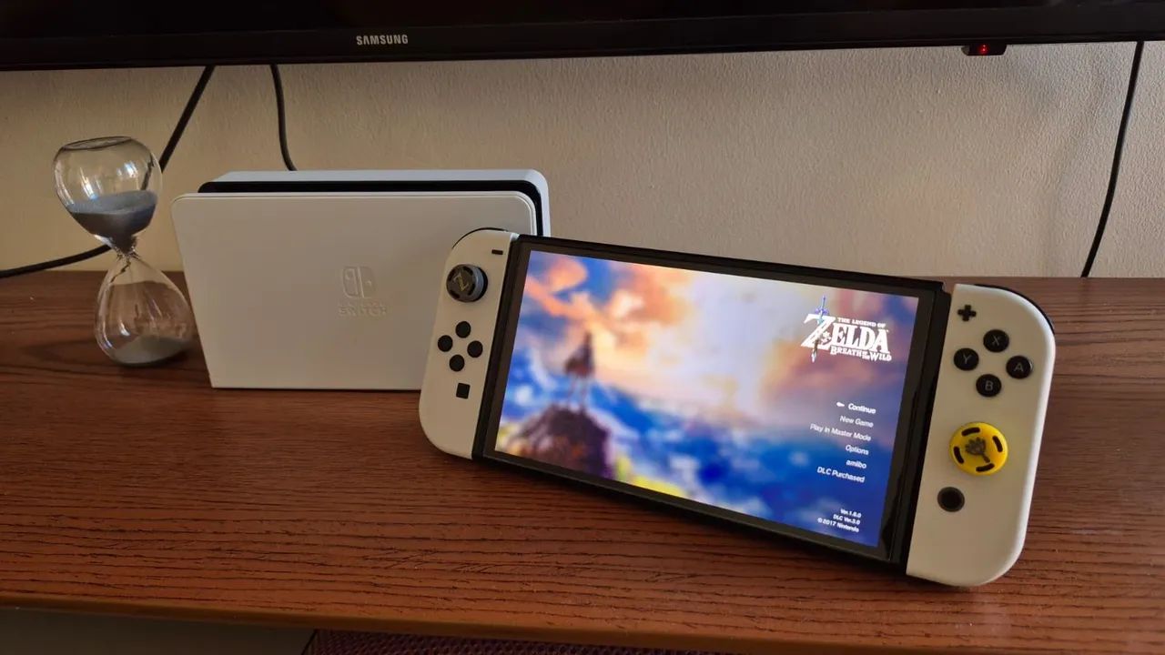 Nintendo Switch Oled Desbloqueado 512Gb - Foto 3