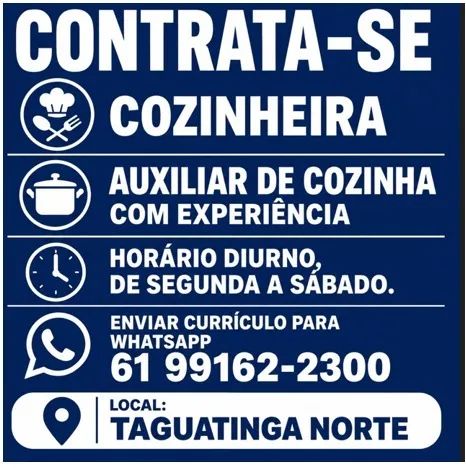 Cozinheiro e auxiliar de cozinha