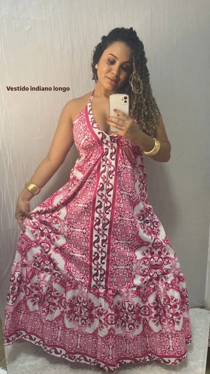 Vestido indiano 