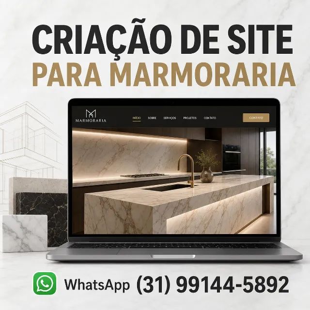 Criação de site para marmoraria com catálogo de projetos