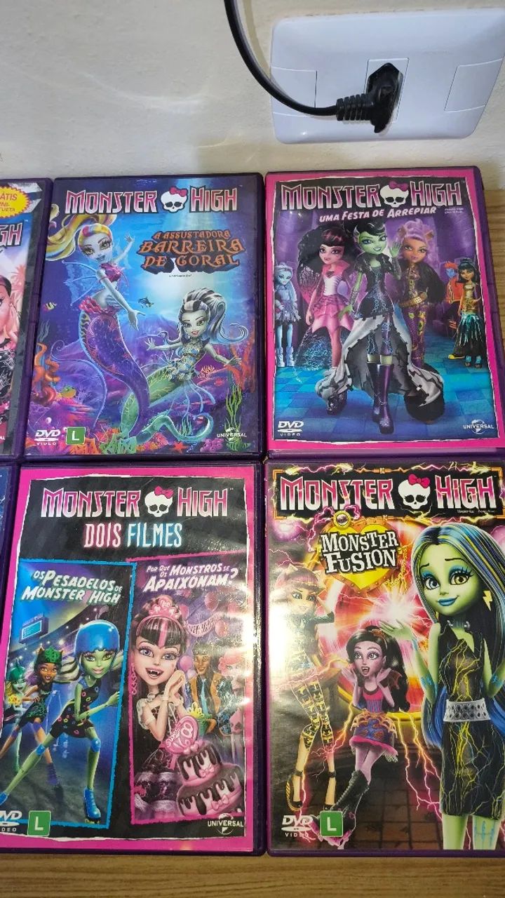 Monster High DVD leia descrição  - Foto 3