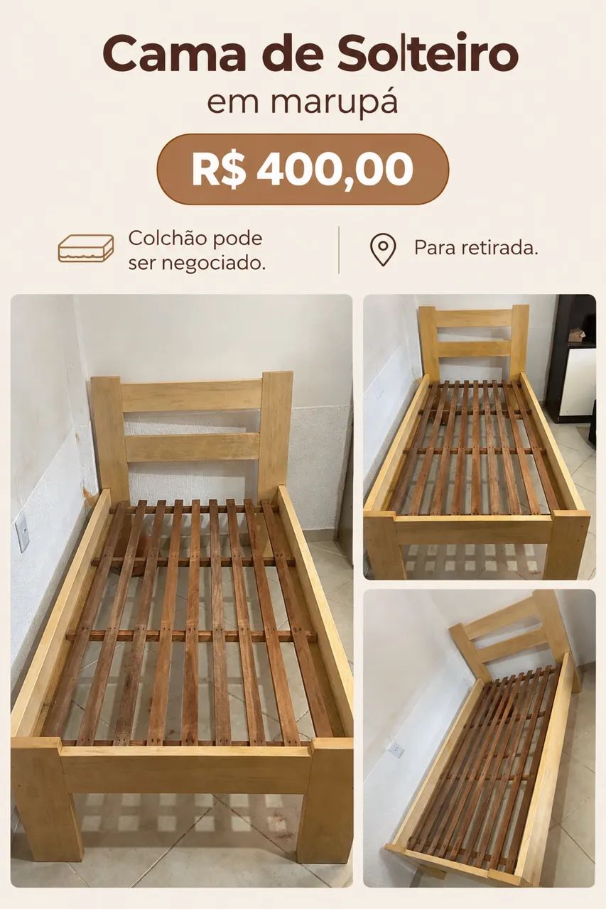 Cama de solteiro  - Foto 3