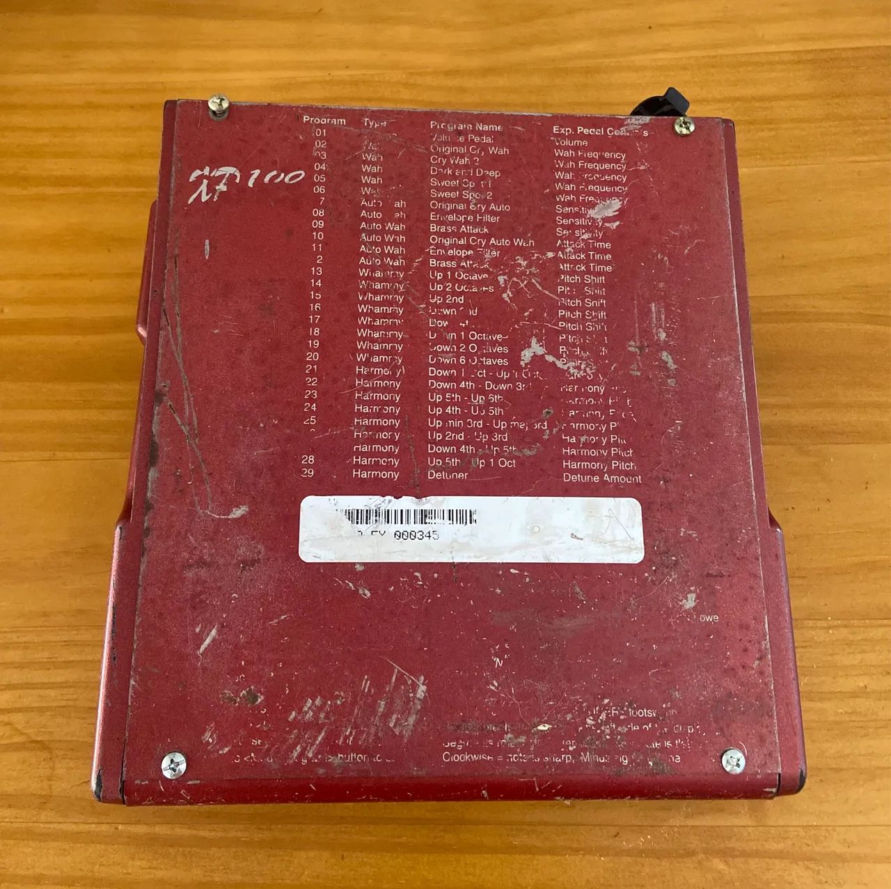 Digitech XP100 Whammy Wha - Instrumentos musicais - Norte (Águas