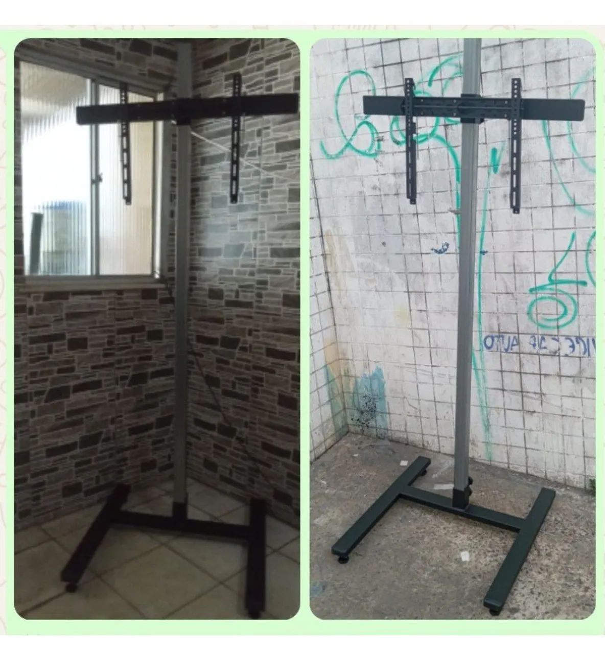 SUPORTE PARA TV MODELO PEDESTAL REGULÁVEL DE 32 A 60 POLEGADAS PARA BAR/RESTAURANTE/EVWNTO