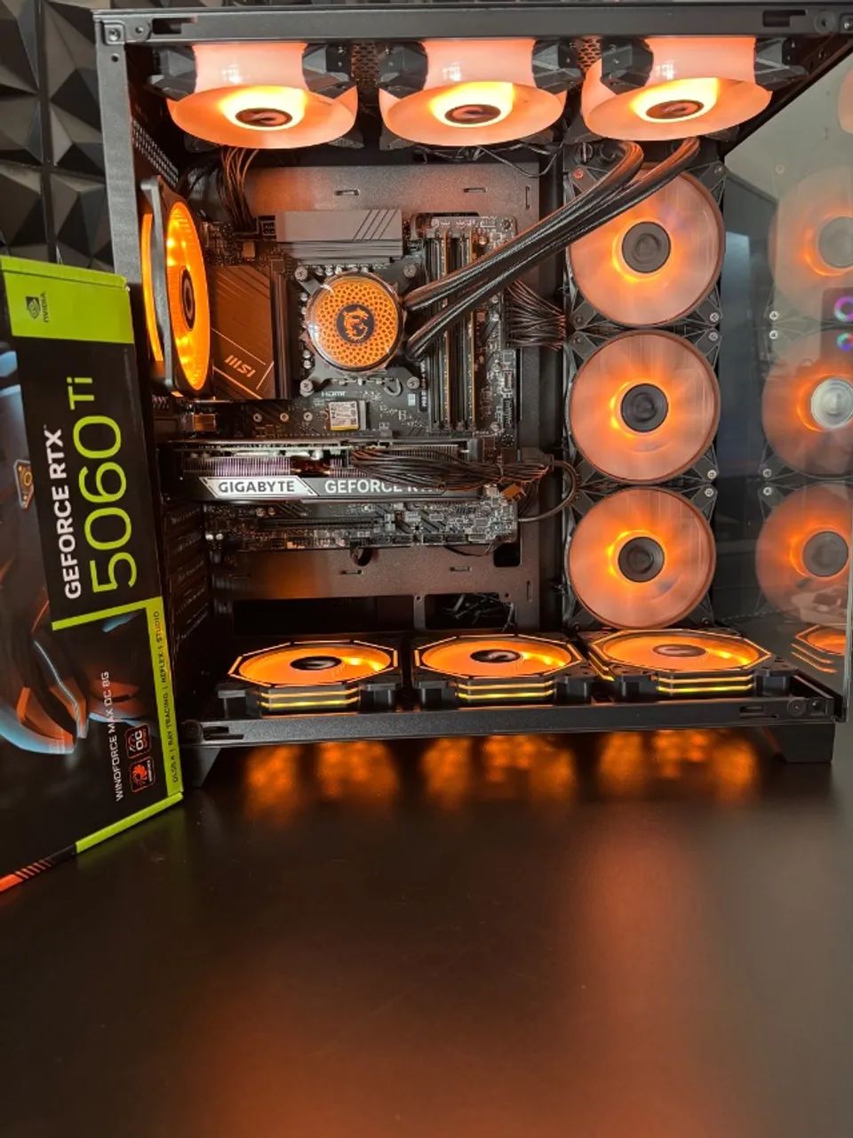 Pc Gamer intel core i7 64gb RAM com RTX 5060ti - Foto 3