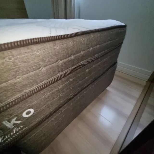 Colchão King Size (com massagem e cromoterapia) - Foto 3