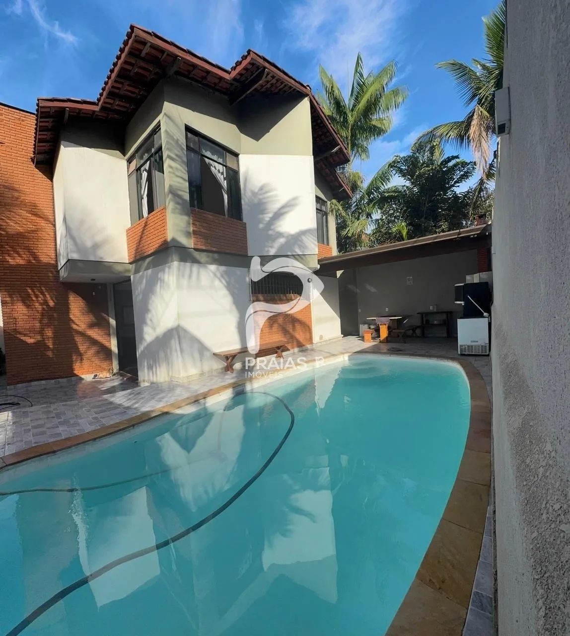 Casa com piscina, 4 dormitórios, Enseada, Guarujá