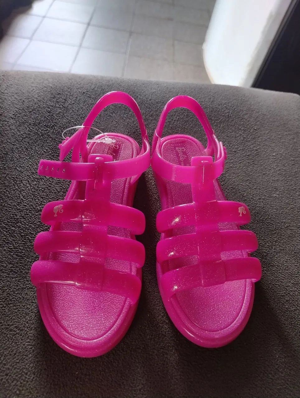 Sandália infantil da Barbie 