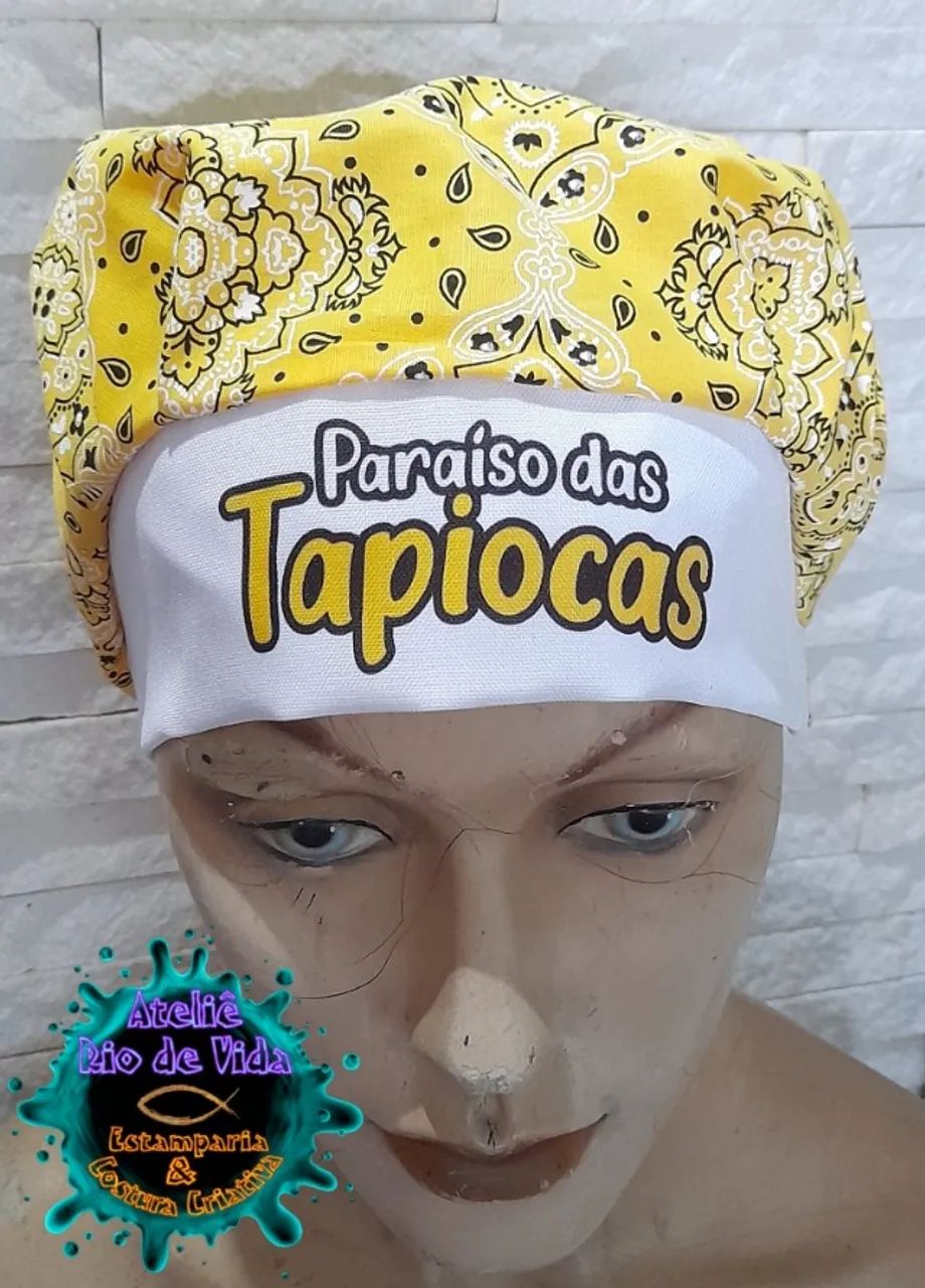 Touca cozinha Personalizada - Foto 3