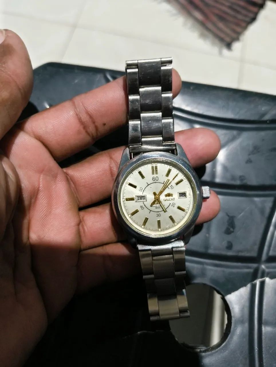 Vendo relógio Orient automático funcionando - Foto 2