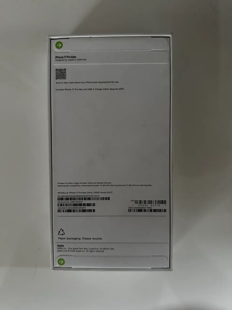 iphone 17 Pro Max 256gb LACRADO - Foto 2