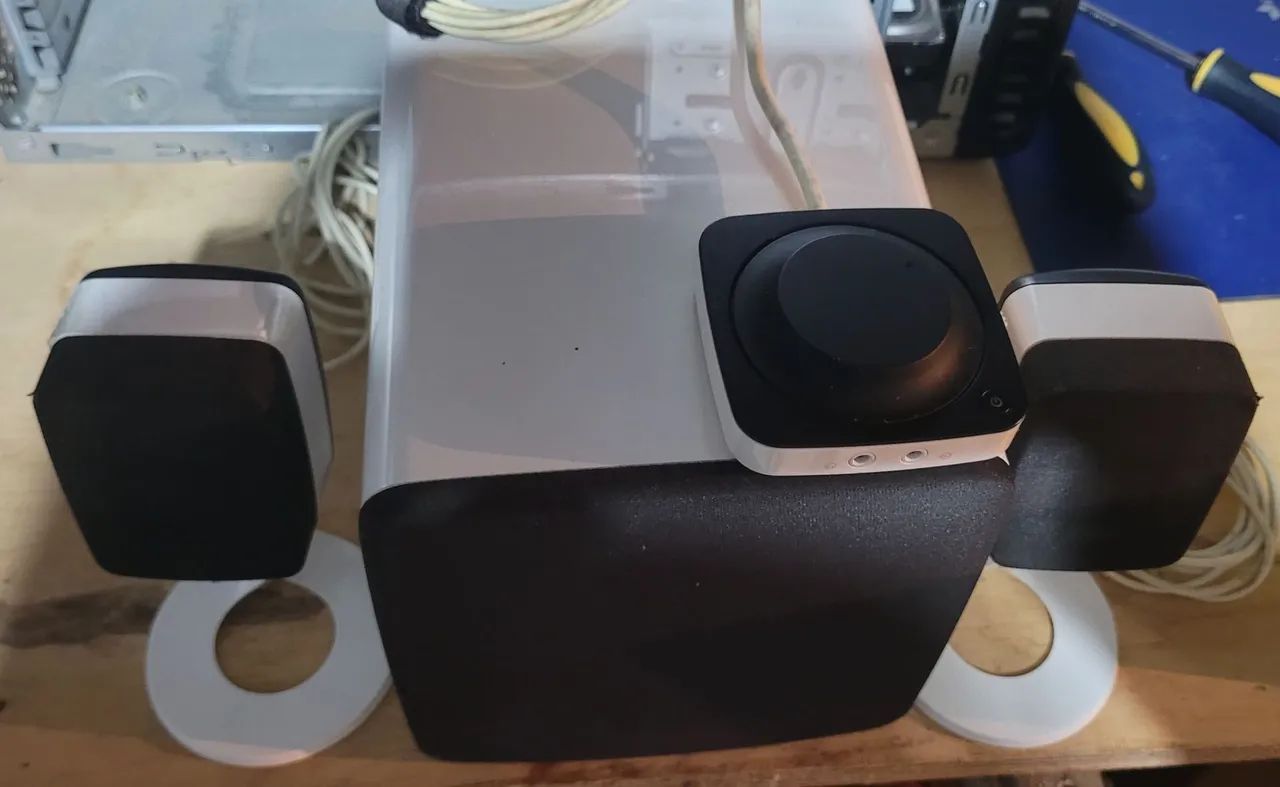 Caixa de som DELL AY410 com subwoofer - Foto 2