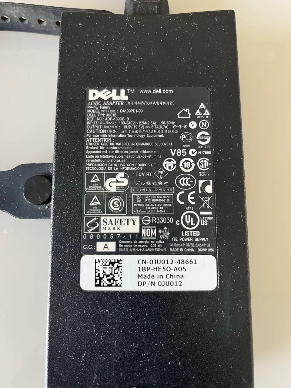 CARREGADOR NOTEBOOK DELL 130W ORIGINAL  - Foto 4