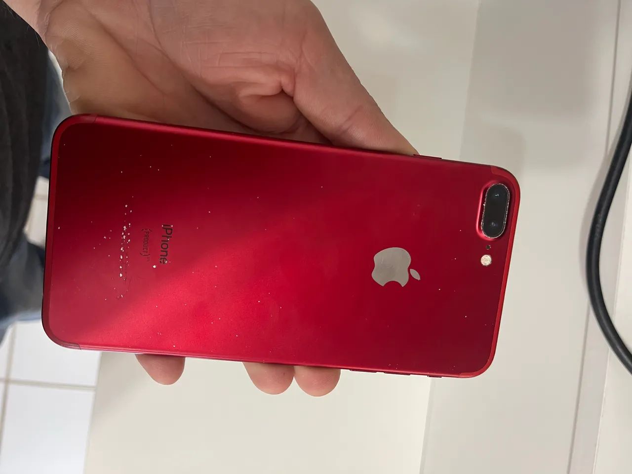 iPhone 7 Plus impecável com caixa original e chave de tirar cartão  - Foto 4