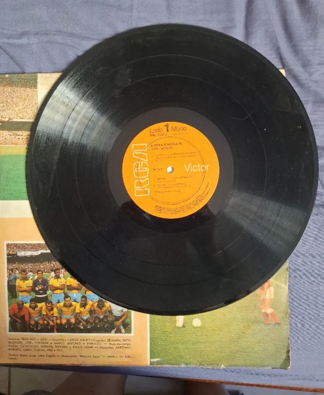 LP duplo de vinil Brasil campeão copas 58 62 e 70 - Foto 5