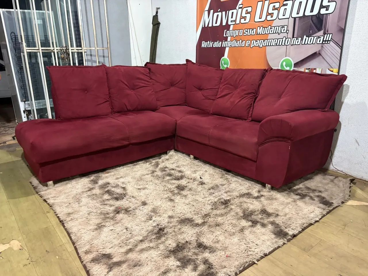Sofa de canto ótimo estado - Foto 4