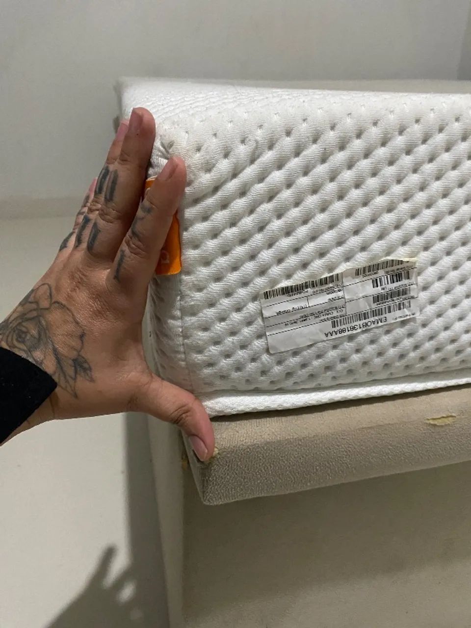 Cama completa no melhor preço: Colchão Ema e baú da Ortobom  - Foto 2