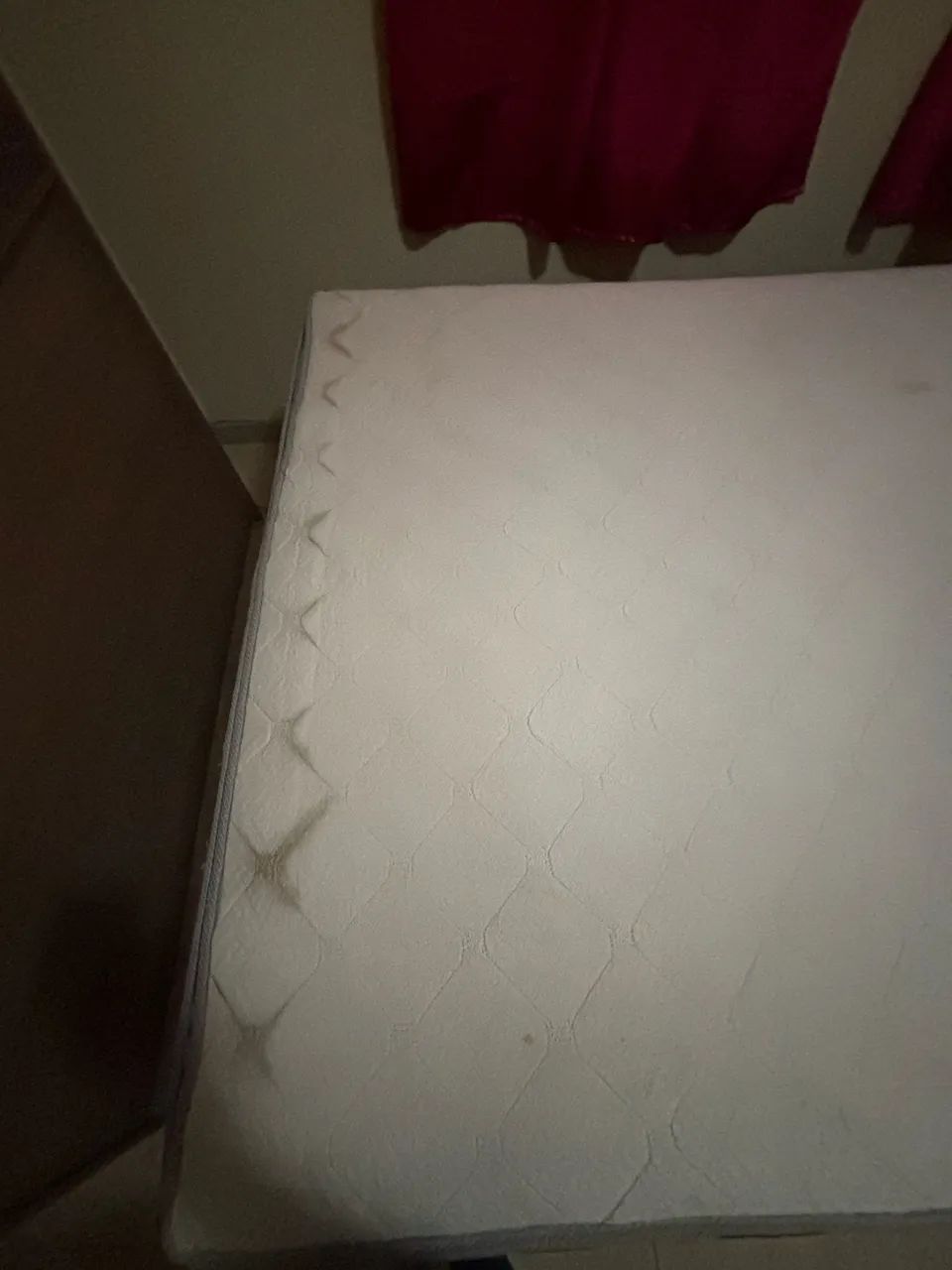 Cama box de casal com colchão e cabeceira - Foto 4