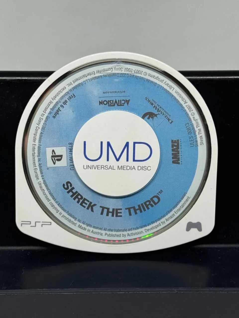 JOGO PSP SHEREK THE THIRD - ORIGINAL SEM CAPA 
