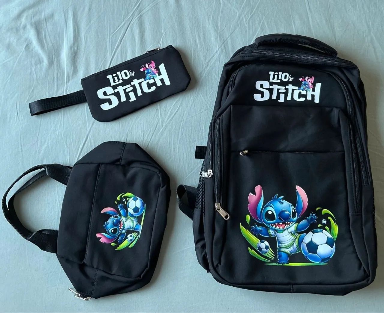 Mochila escolar infantil Stitch - Foto 2