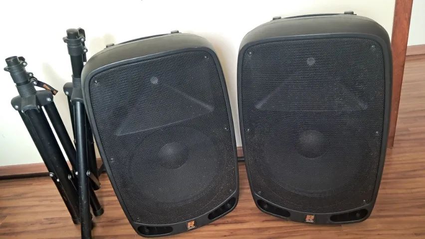 Par De Caixas Staner 15" Ps1501 com Tripé