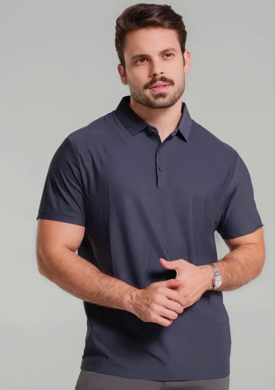 Polo tecnologica masculina tech - Foto 4