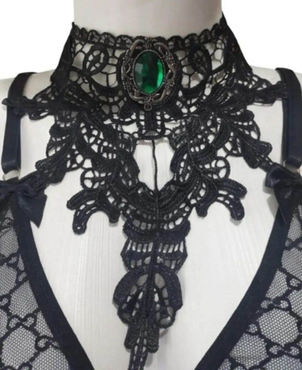 Gargantilha Choker Vitoriana - Foto 2