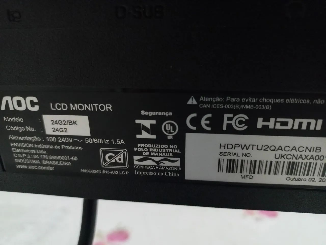 LCD monitor AOC - Foto 3