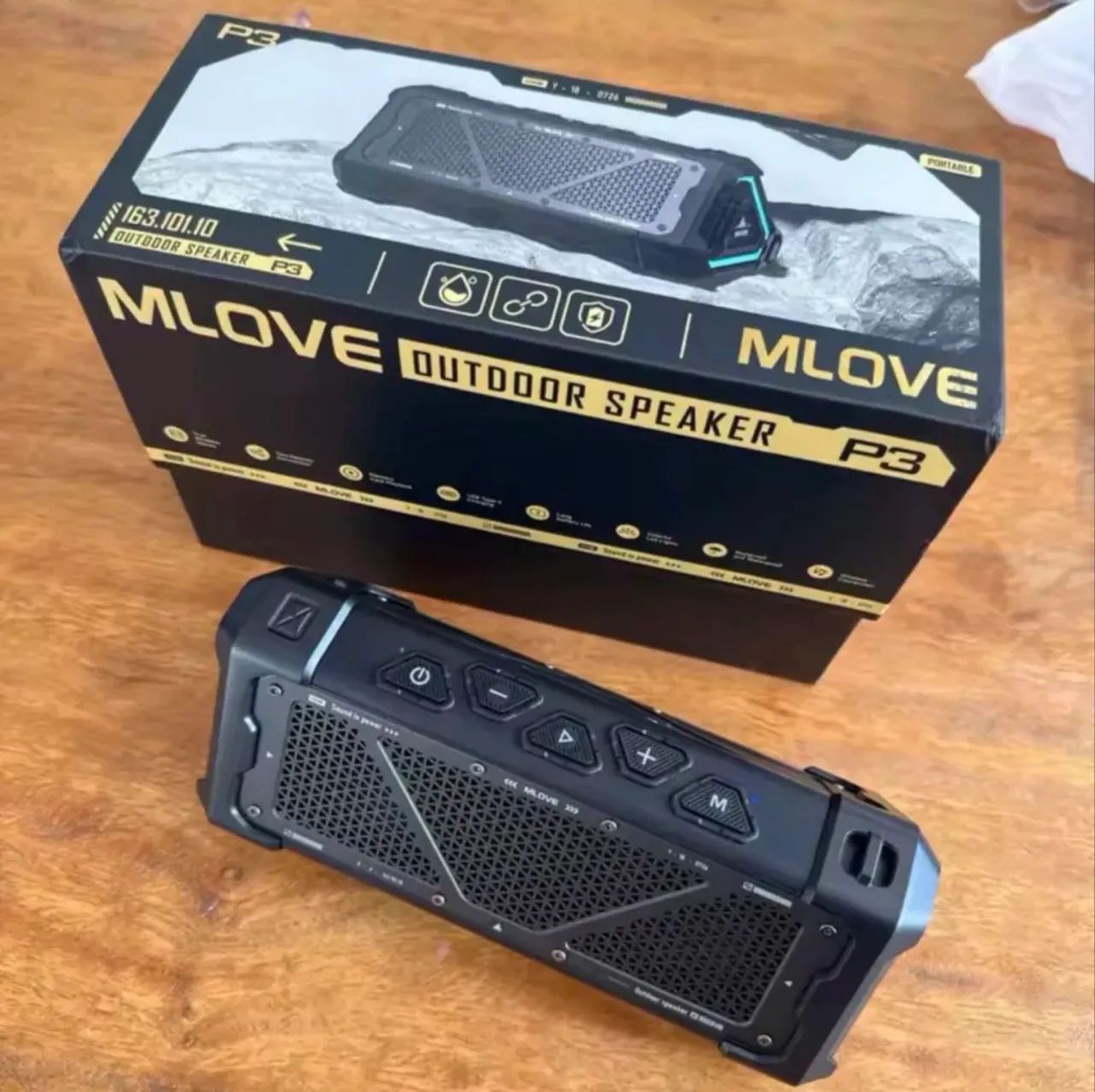Som Bluetooth MLOVE P3  - Foto 3