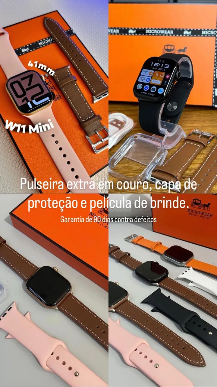 Smartwatch série 11 mini 41mm super amoled  - Foto 2