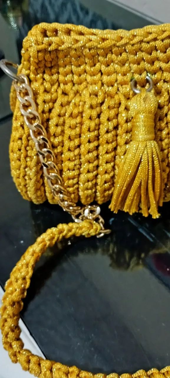 Bolsa de crochê  - Foto 2