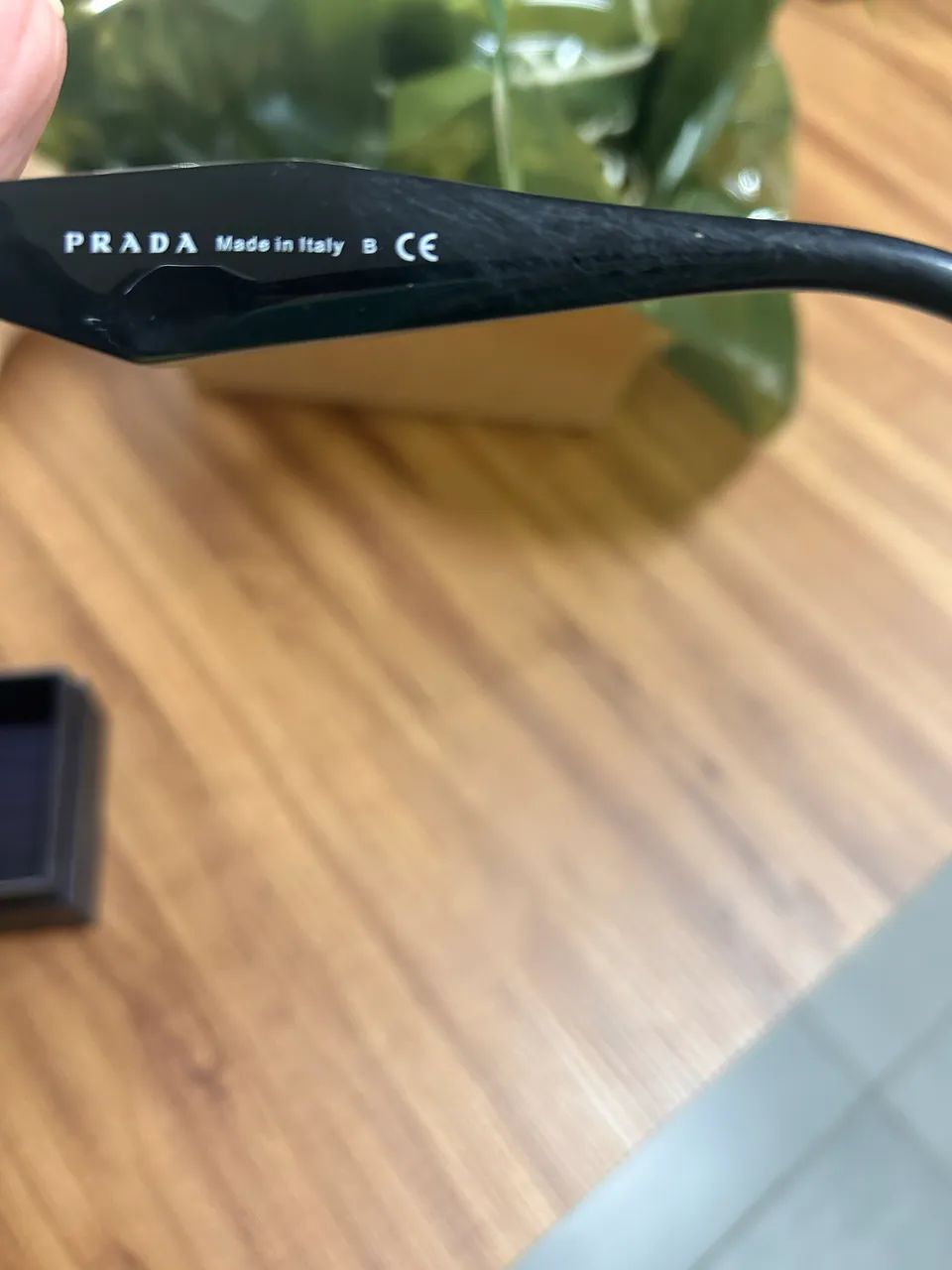 Armação óculos de sol Prada - Foto 4