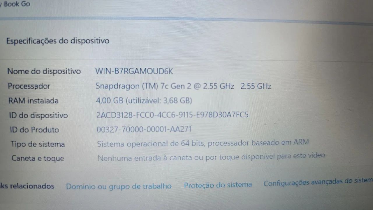 NOTEBOOK SAMSUNG GALAXY BOOK GO  - Foto 3