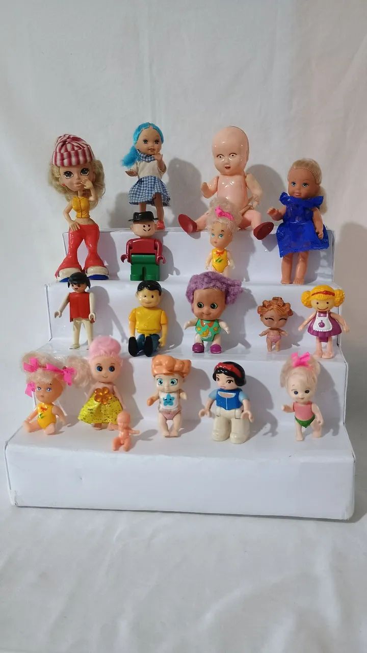 Lote de mini bonecas antigas  - Foto 3