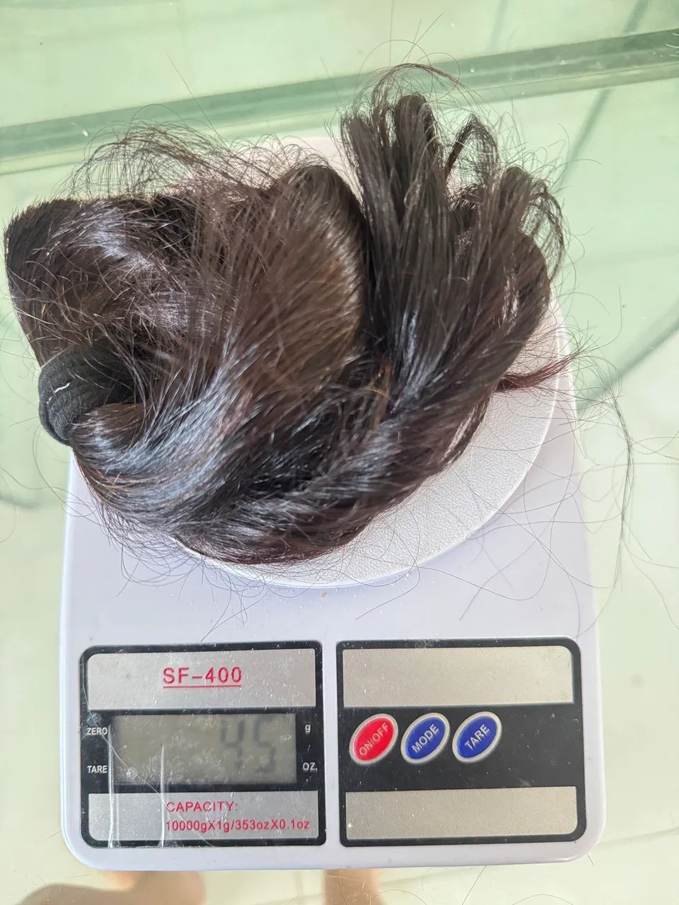 Cabelo natural liso brasileiro