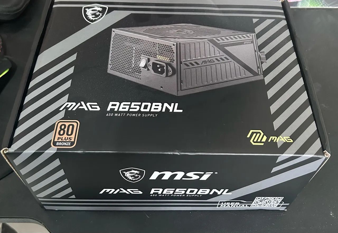Fonte MSI 650W 80 plus bronze  - Foto 2