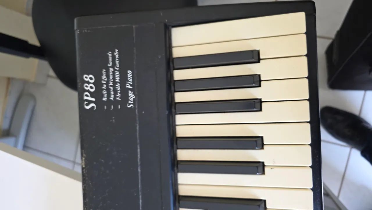Piano Digital Kurzweil SP88 - 88 Teclas (Funcionando Perfeitamente) - Foto 2