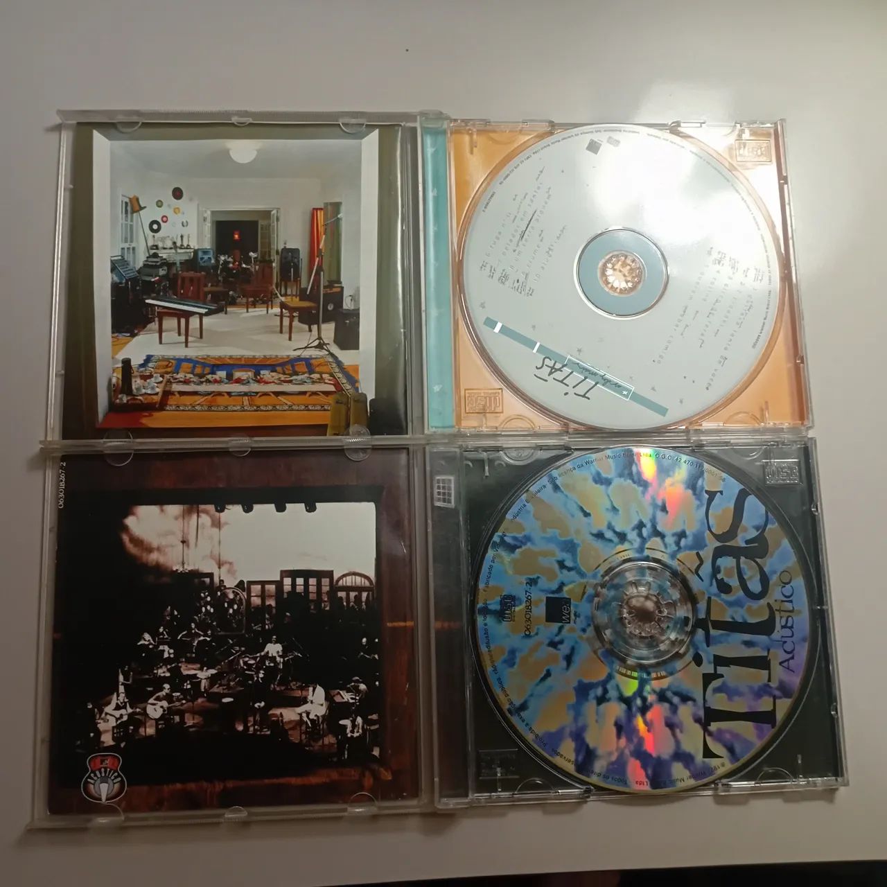 CDs Titãs acústico+ Titãs os dez mais - Foto 3