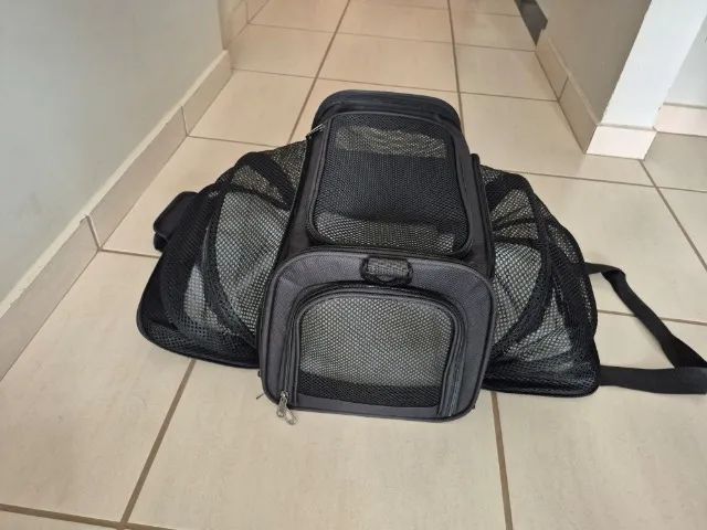 Bolsa de Transporte Pet Expansível - Nova (Nunca Usada) - Super Conforto