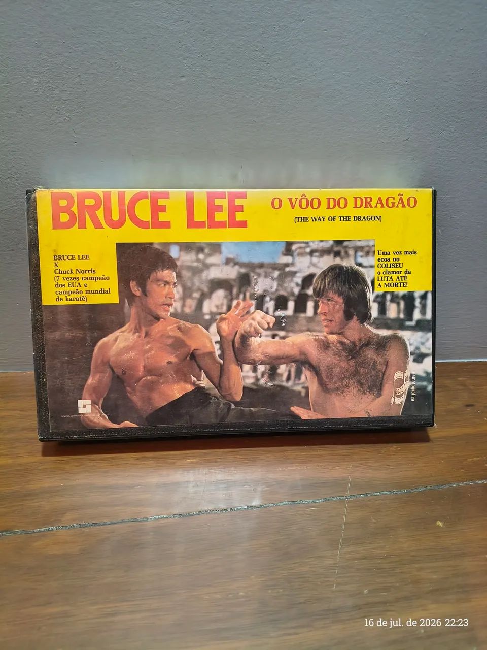 Vhs Bruce Lee - O vôo do dragão  - Foto 2