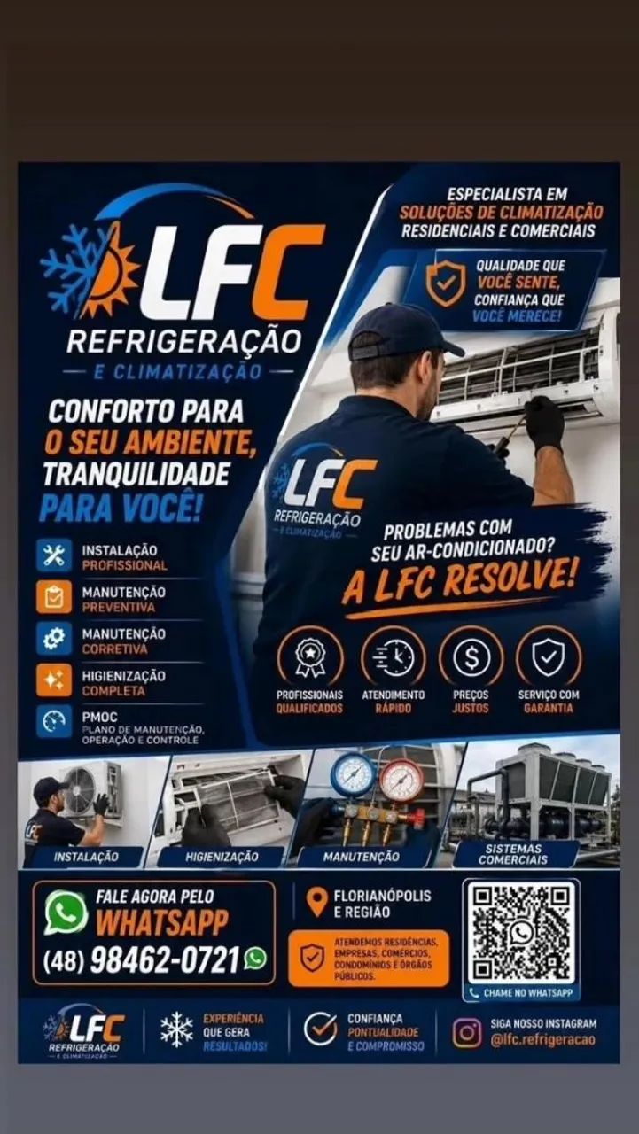 Higienização de ar condicionado.
